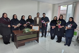 برگزاری مراسم تقدیر و تجلیل از پرستاران کلینیک شهدای سلامت